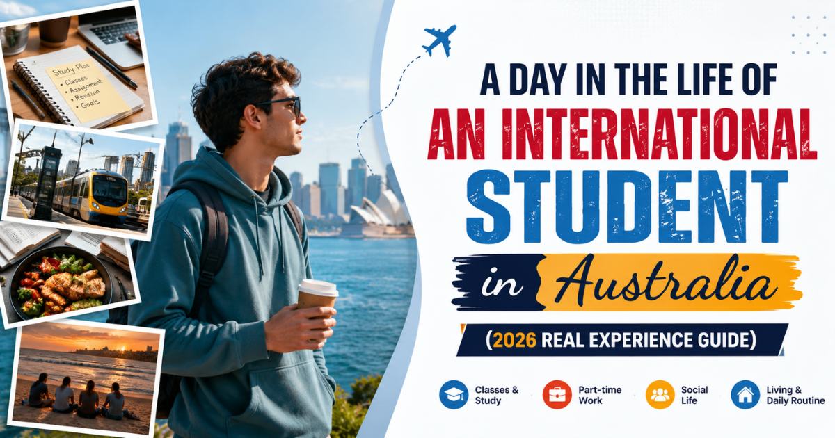 A Day in the Life of an International Student in Australia (2026 Real Experience Guide)