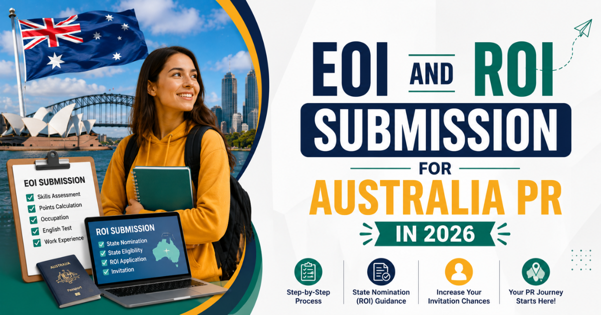 EOI and ROI Submission for Australia PR in 2026