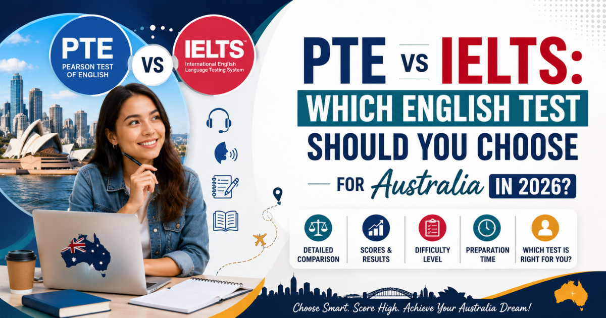 PTE vs IELTS: Which English Test Should You Choose for Australia in 2026?